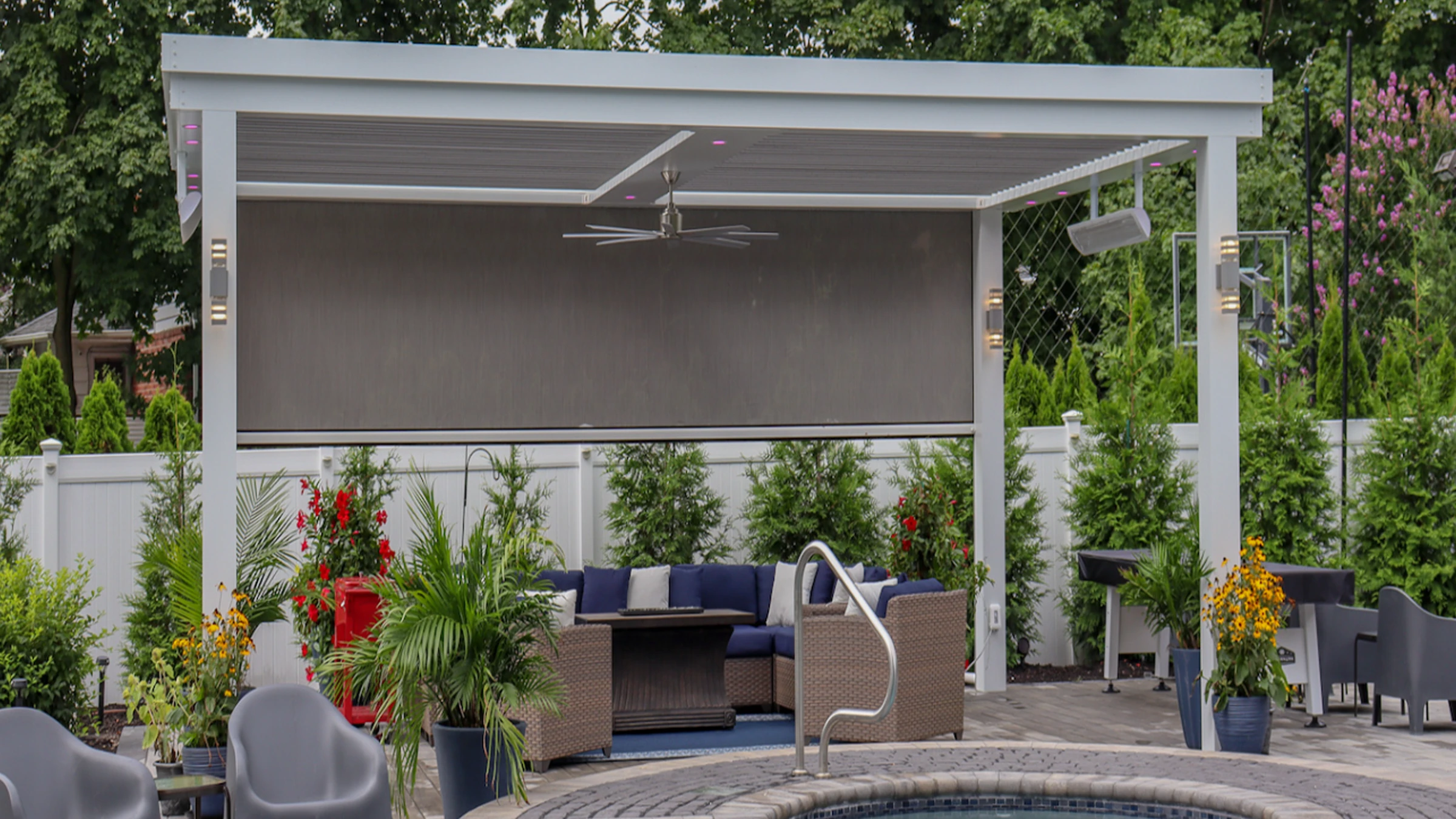 Cool Comfort Beneath a Gray Pergola projects cool-comfort-beneath-a-gray-pergola